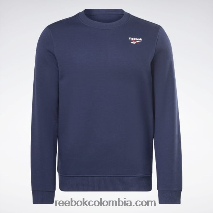 hombres vector de la marina sudadera con capucha de vector de identidad polar Reebok D260LP1180