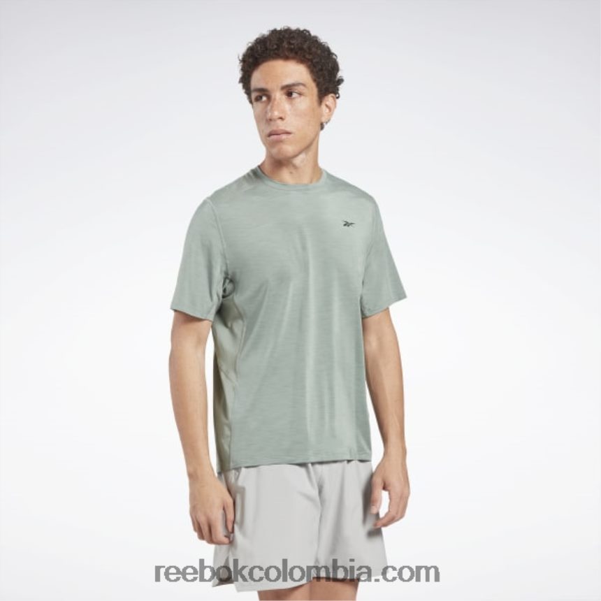 hombres armonía verde camiseta atleta activchill Reebok D260LP1208