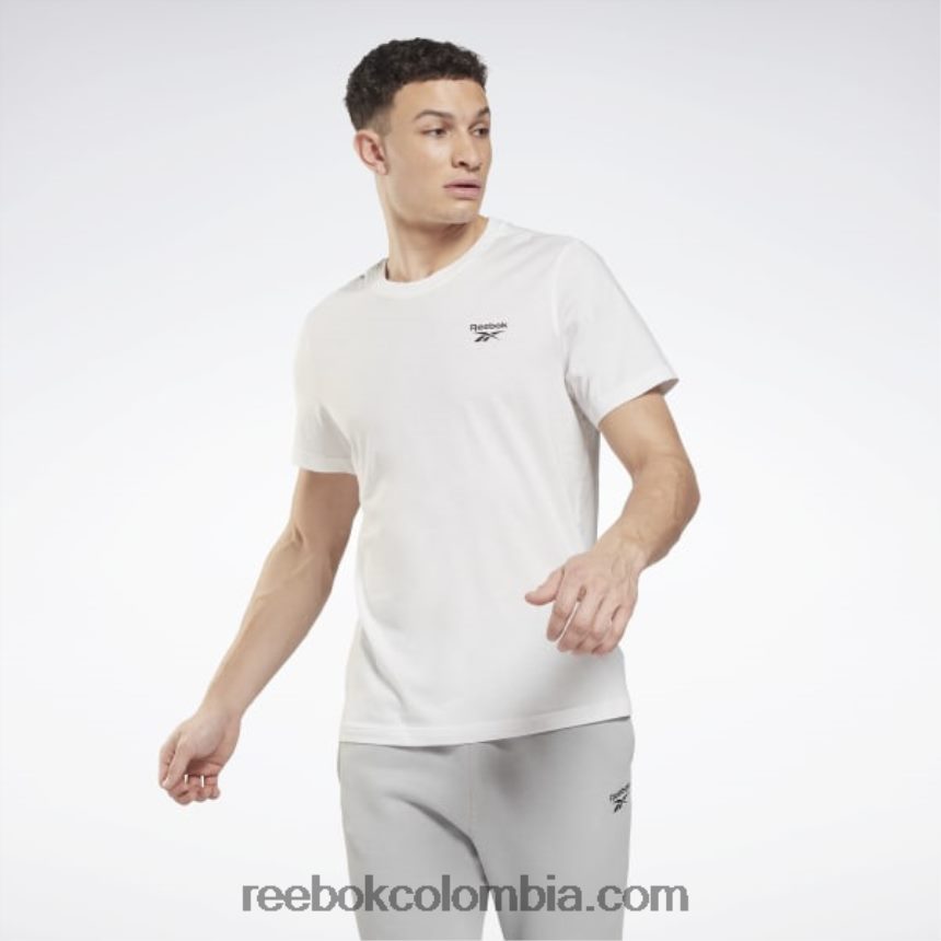 hombres blanco camiseta clásicas de identidad Reebok D260LP1170