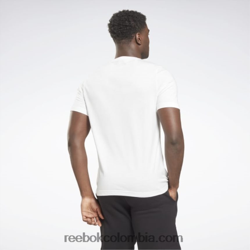 hombres blanco camiseta de camuflaje moderno de identidad Reebok D260LP1186