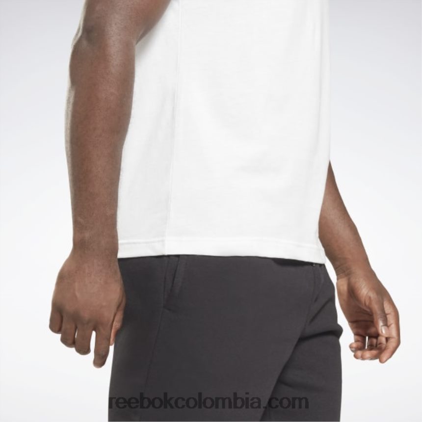 hombres blanco camiseta de camuflaje moderno de identidad Reebok D260LP1186