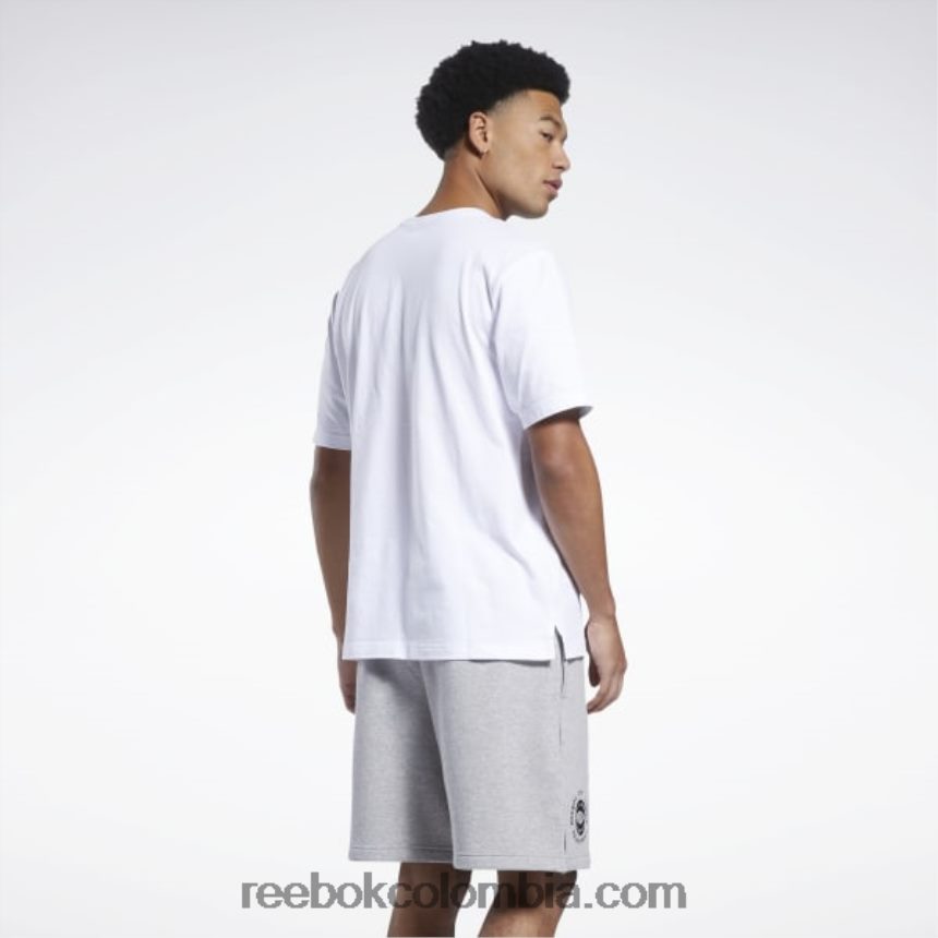 hombres blanco camiseta iverson trio manga corta Reebok D260LP1173