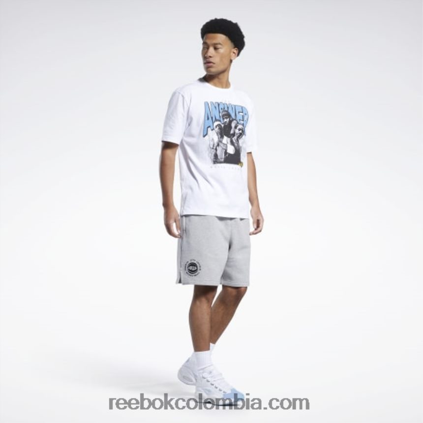 hombres blanco camiseta iverson trio manga corta Reebok D260LP1173