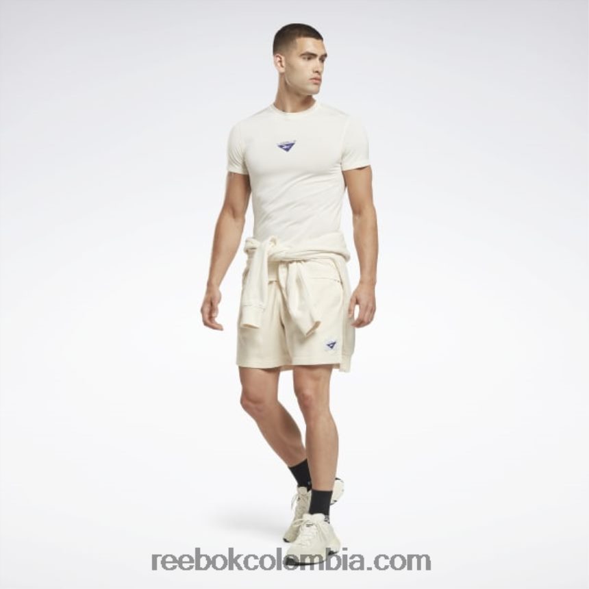 hombres blanco clásico camiseta les mills myoknit Reebok D260LP1332