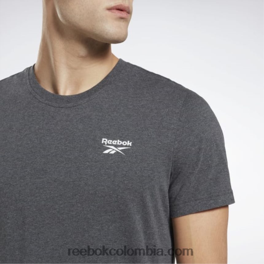 hombres brezo gris oscuro camiseta clásicas de identidad Reebok D260LP1209