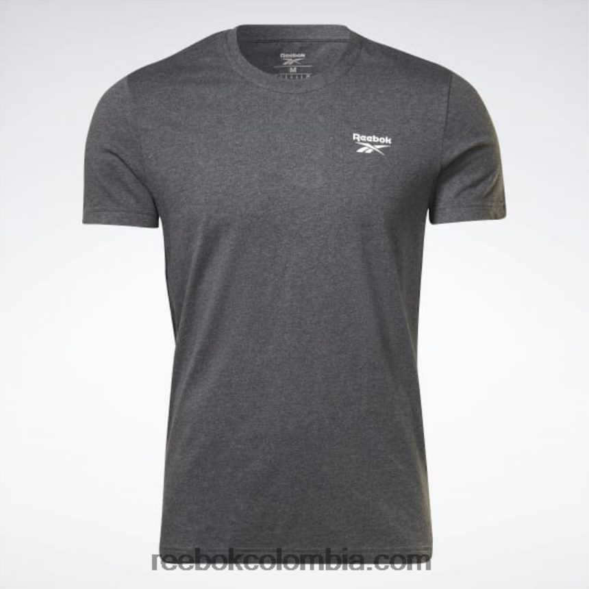 hombres brezo gris oscuro camiseta clásicas de identidad Reebok D260LP1209