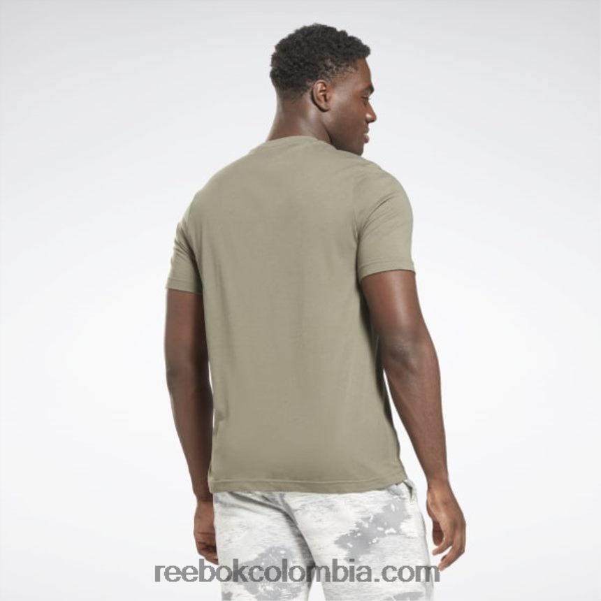 hombres cazador verde camiseta de camuflaje moderno de identidad Reebok D260LP1184