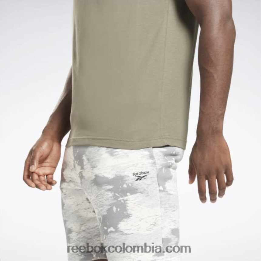hombres cazador verde camiseta de camuflaje moderno de identidad Reebok D260LP1184