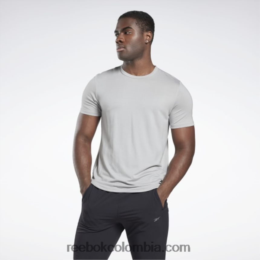 hombres gris puro 3 camiseta activchill+dreamblend Reebok D260LP1251