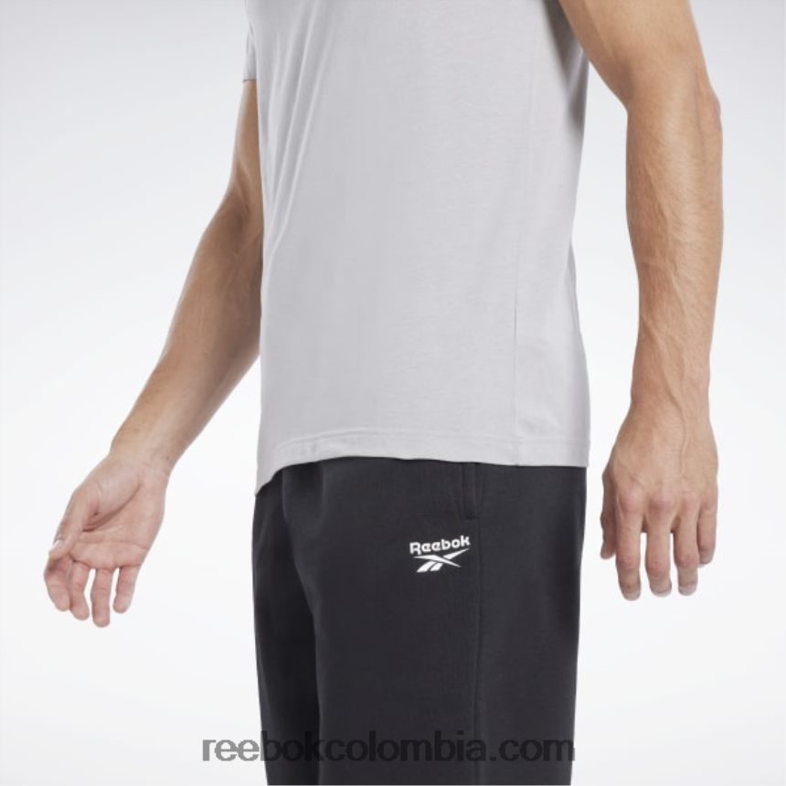 hombres gris puro 3 camiseta de vector de serie gráfica Reebok D260LP1244