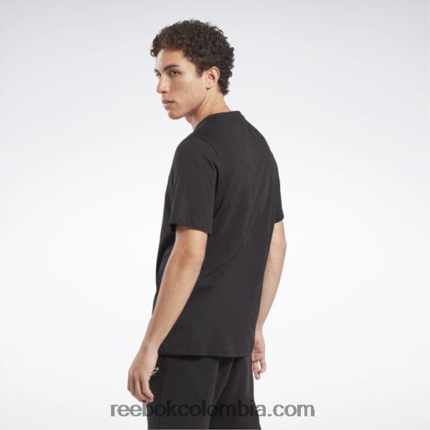 hombres negro camiseta de camuflaje moderno de identidad Reebok D260LP1155