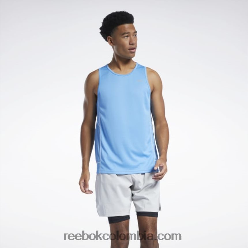 hombres azul esencial Camiseta Speedwick para correr Reebok D260LP1350