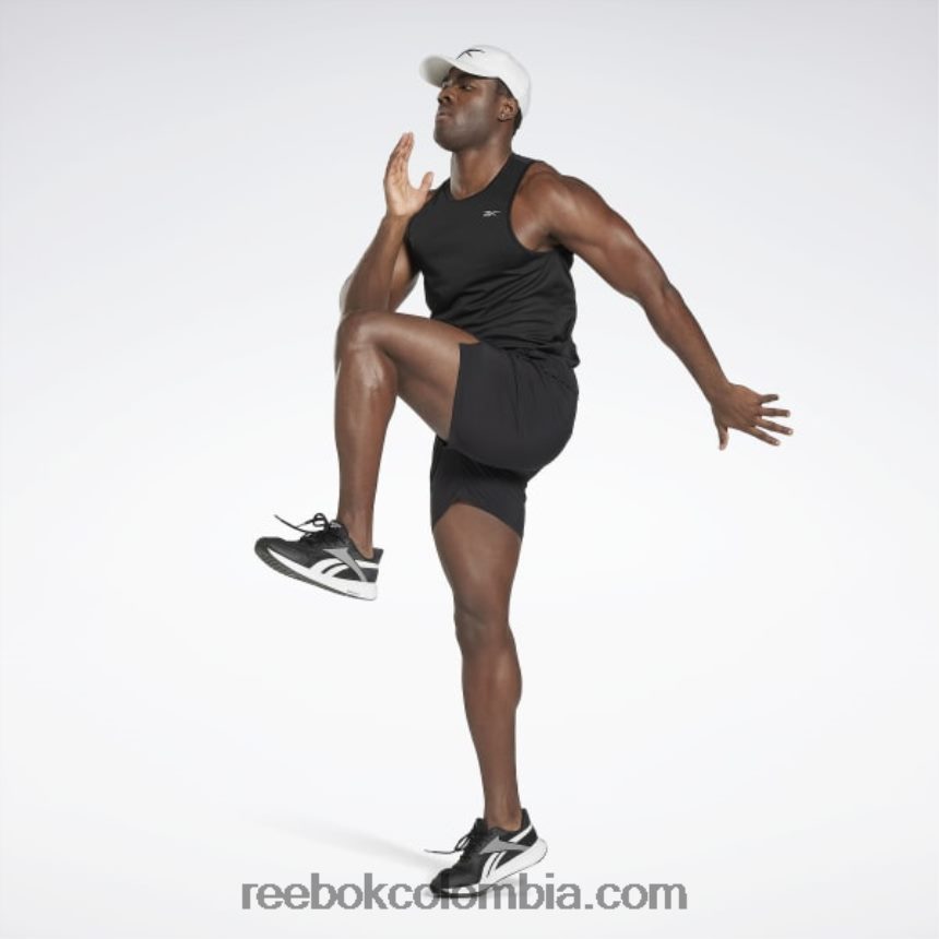 hombres negro Camiseta Speedwick para correr Reebok D260LP1168