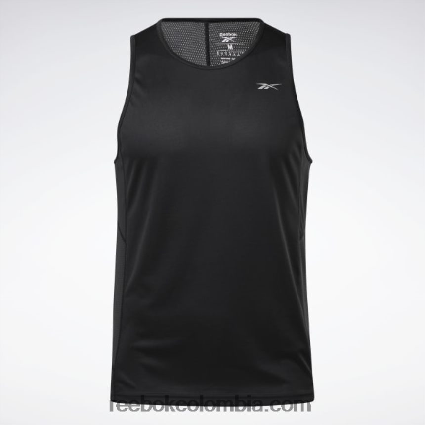 hombres negro Camiseta Speedwick para correr Reebok D260LP1359