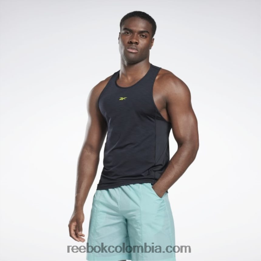 hombres negro les mills bodypump activchill camiseta Reebok D260LP1258