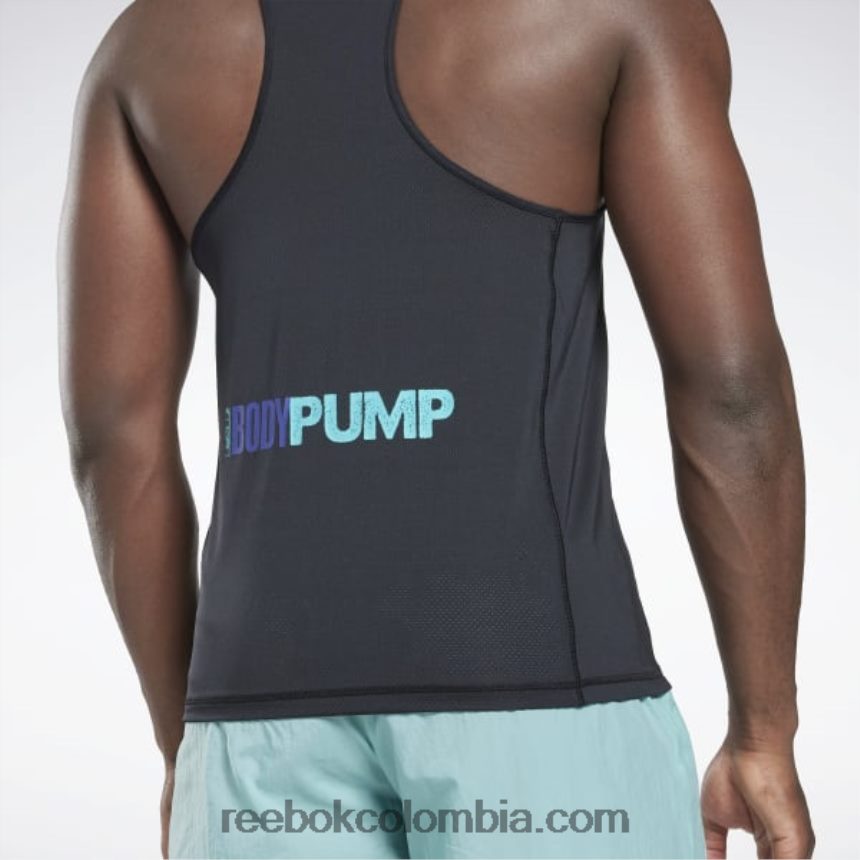 hombres negro les mills bodypump activchill camiseta Reebok D260LP1258