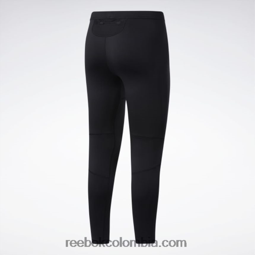 hombres negro mallas speedwick para correr Reebok D260LP1223