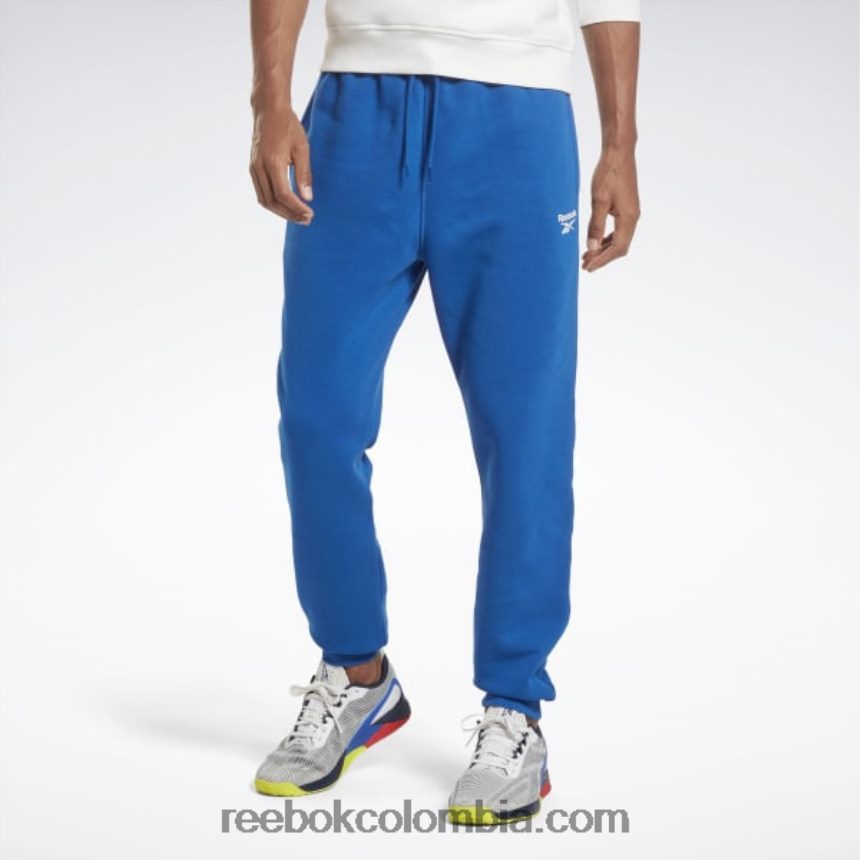 hombres vector azul/blanco Joggers de identidad de polar Reebok D260LP1188