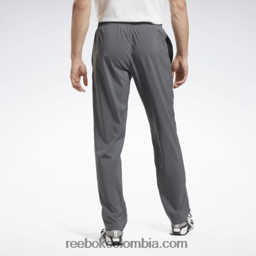 hombres gris frio 6 pantalones sin forro tejidos esenciales de entrenamiento Reebok D260LP1097