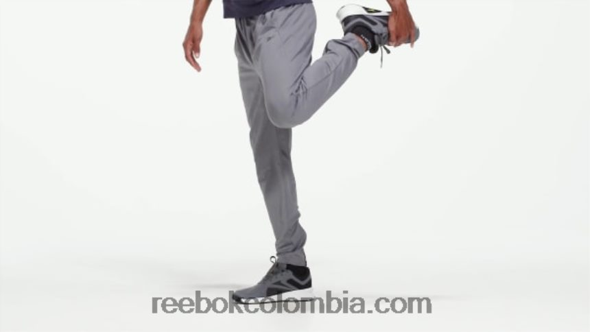 hombres gris pantalón de chándal listo para entrenar Reebok D260LP1166