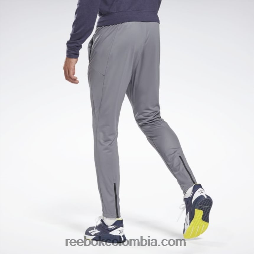 hombres gris pantalón de chándal listo para entrenar Reebok D260LP1166