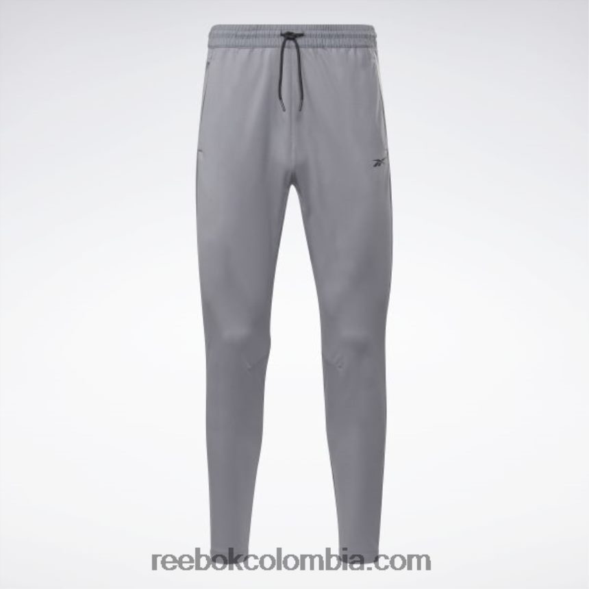 hombres gris pantalón de chándal listo para entrenar Reebok D260LP1166