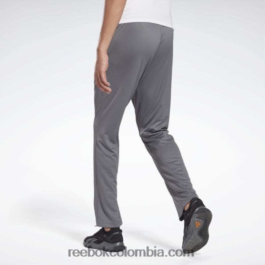 hombres gris pantalones listos para entrenar Reebok D260LP1275