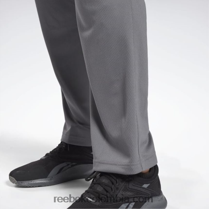 hombres gris pantalones listos para entrenar Reebok D260LP1275