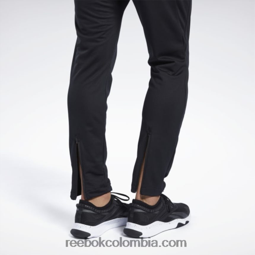 hombres negro pantalón de chándal listo para entrenar Reebok D260LP1110
