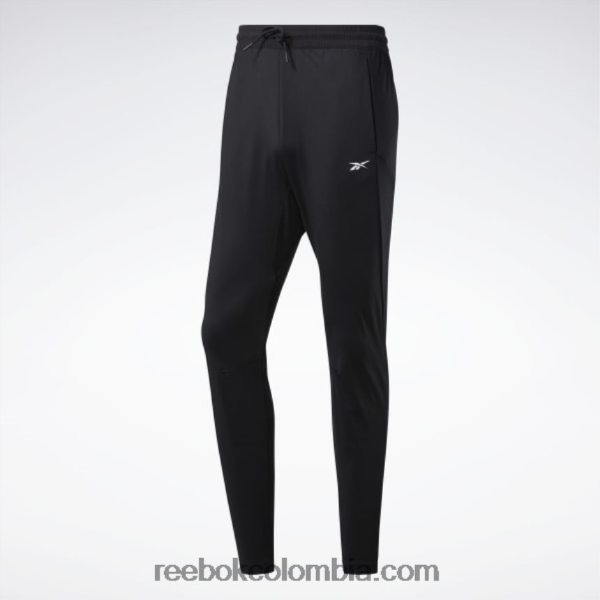 hombres negro pantalón de chándal listo para entrenar Reebok D260LP1110