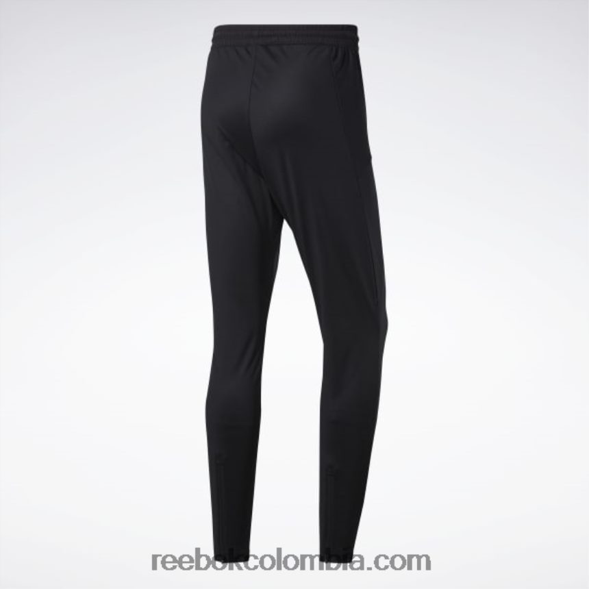 hombres negro pantalón de chándal listo para entrenar Reebok D260LP1110
