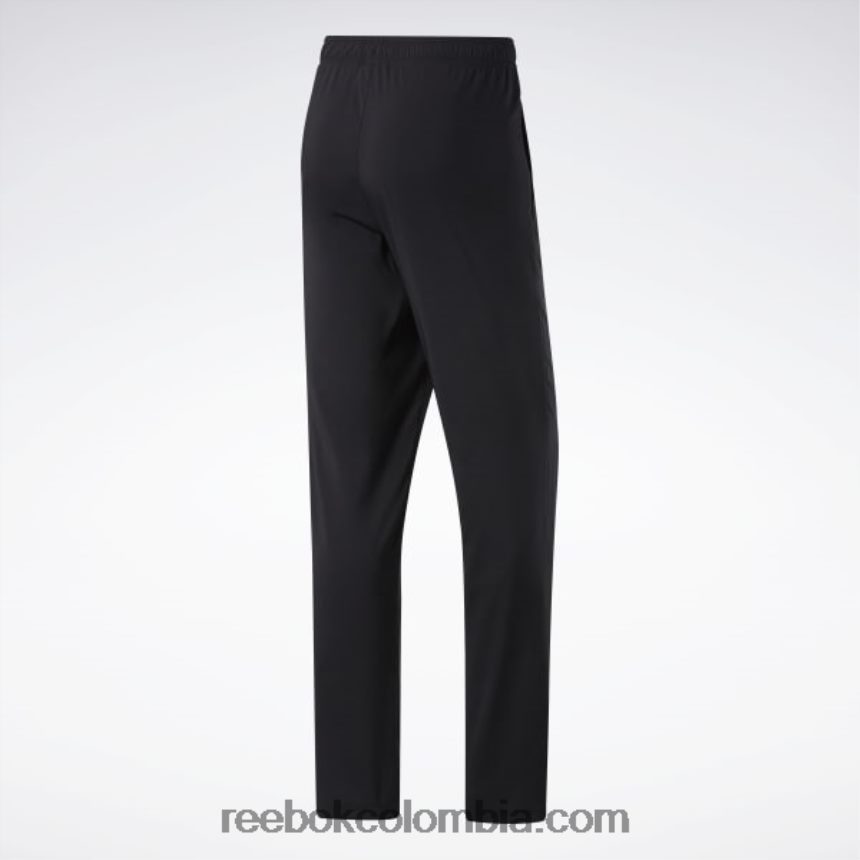 hombres negro pantalones sin forro tejidos esenciales de entrenamiento Reebok D260LP1065