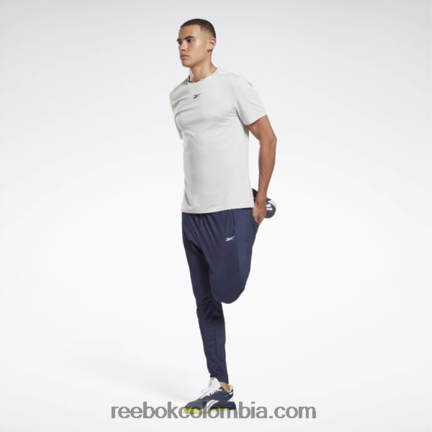 hombres vector de la marina pantalón de chándal listo para entrenar Reebok D260LP1126