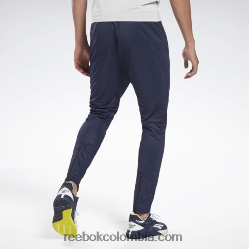 hombres vector de la marina pantalón de chándal listo para entrenar Reebok D260LP1126