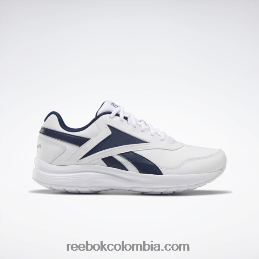hombres blanco/azul marino colegial/colegial real zapatillas walk ultra 7 dmx max extra anchas hombre Reebok D260LP1041