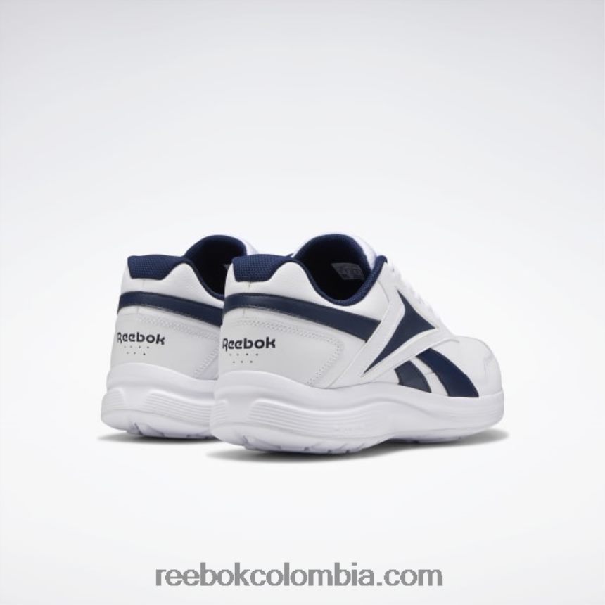 hombres blanco/azul marino colegial/colegial real zapatillas walk ultra 7 dmx max hombre Reebok D260LP1079