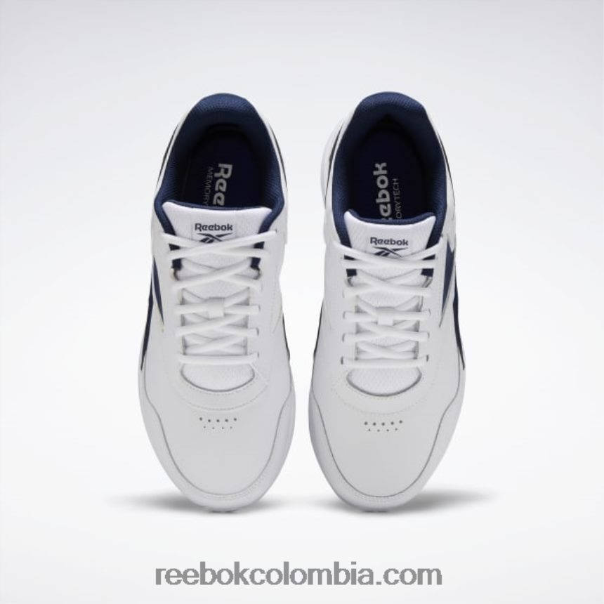 hombres blanco/azul marino colegial/colegial real zapatillas walk ultra 7 dmx max hombre Reebok D260LP1079
