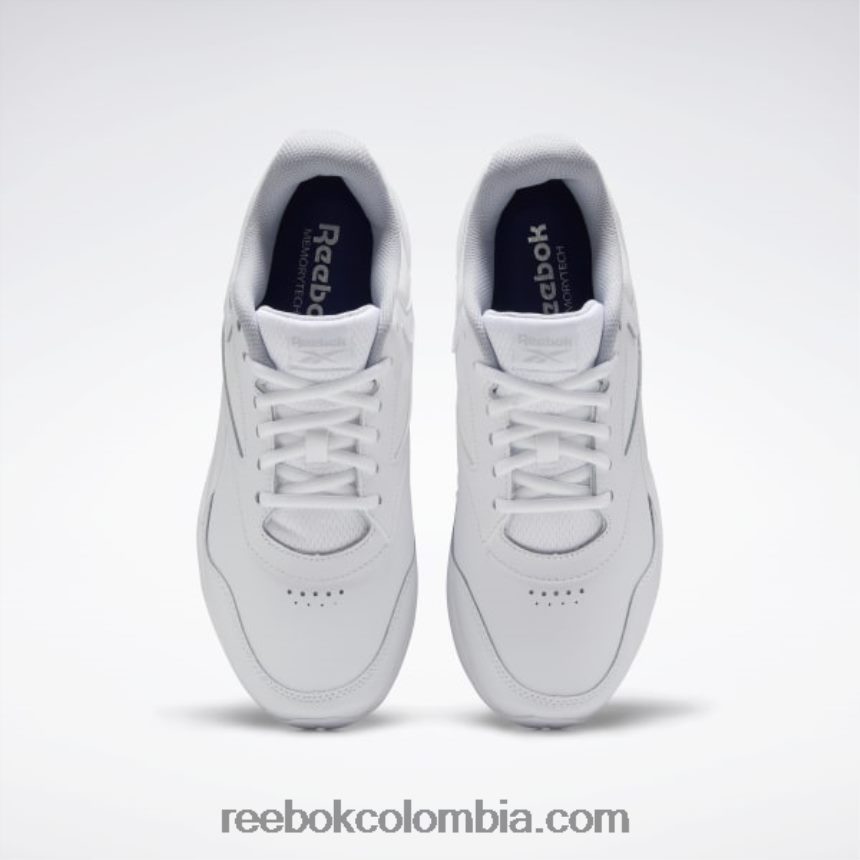 hombres blanco/gris frío 2/colegial royal zapatillas walk ultra 7 dmx max ancho hombre Reebok D260LP1114