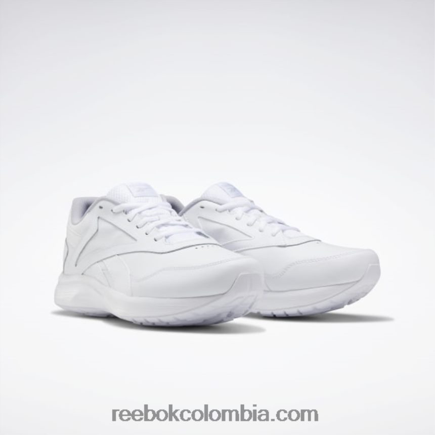 hombres blanco/gris frío 2/colegial royal zapatillas walk ultra 7 dmx max extra anchas hombre Reebok D260LP1067