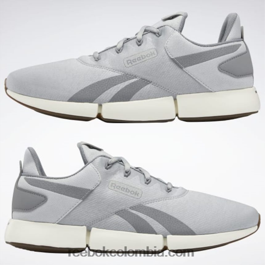 hombres gris puro 3/gris puro 5/tiza zapatillas dailyfit dmx hombre Reebok D260LP1154