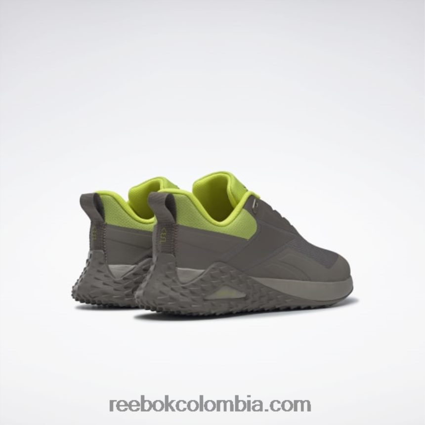 hombres gris trek/gris roca/amarillo ácido zapatillas trail cruiser hombre Reebok D260LP1220