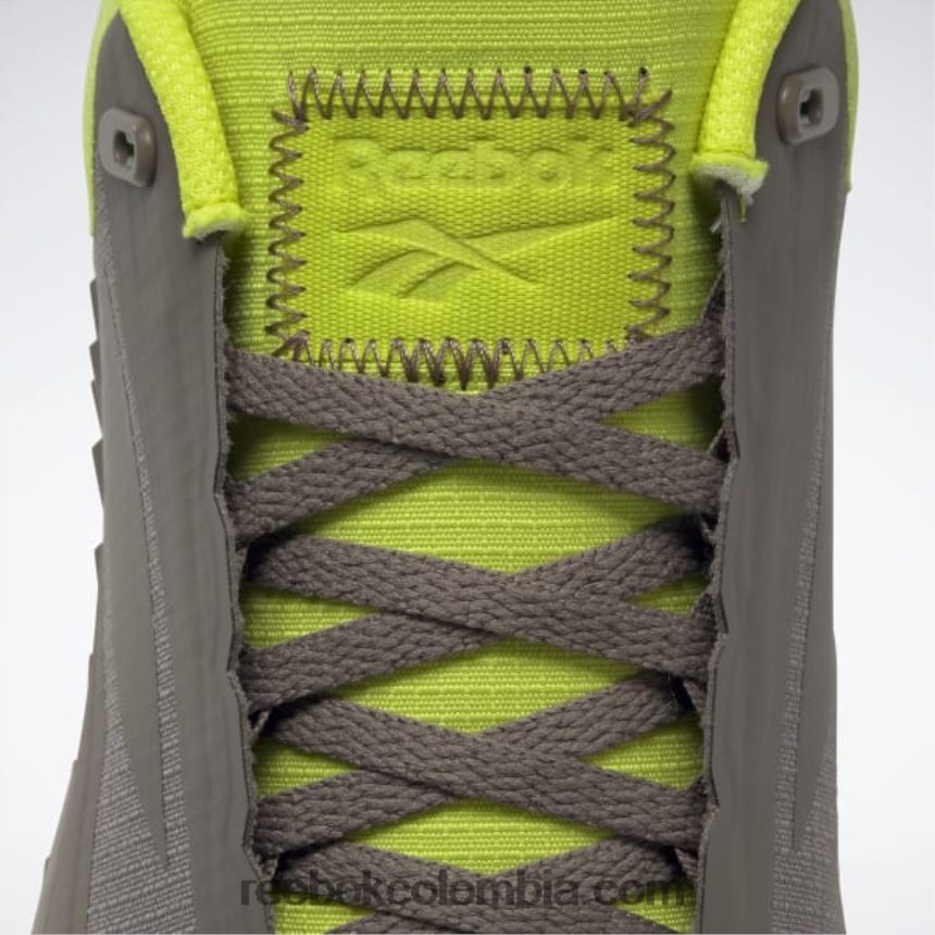 hombres gris trek/gris roca/amarillo ácido zapatillas trail cruiser hombre Reebok D260LP1220