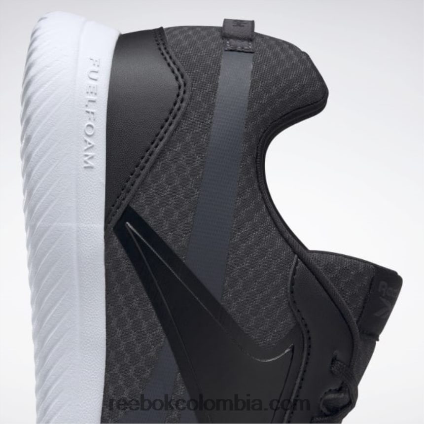 hombres negro central/gris frío 7/ftwr blanco zapatos de hombre stridium 2 Reebok D260LP1066