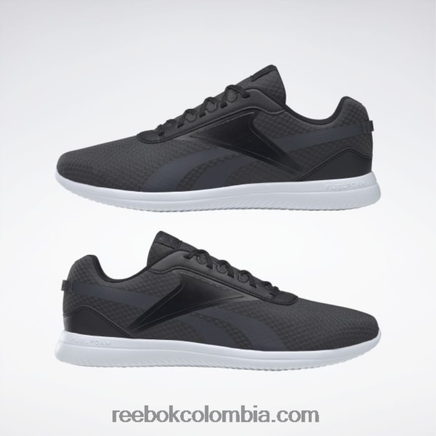 hombres negro central/gris frío 7/ftwr blanco zapatos de hombre stridium 2 Reebok D260LP1066