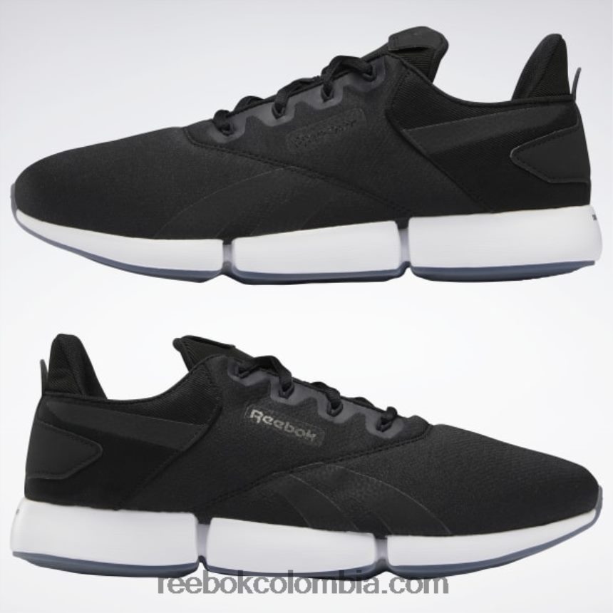 hombres negro núcleo/blanco ftwr zapatillas dailyfit dmx hombre Reebok D260LP1177