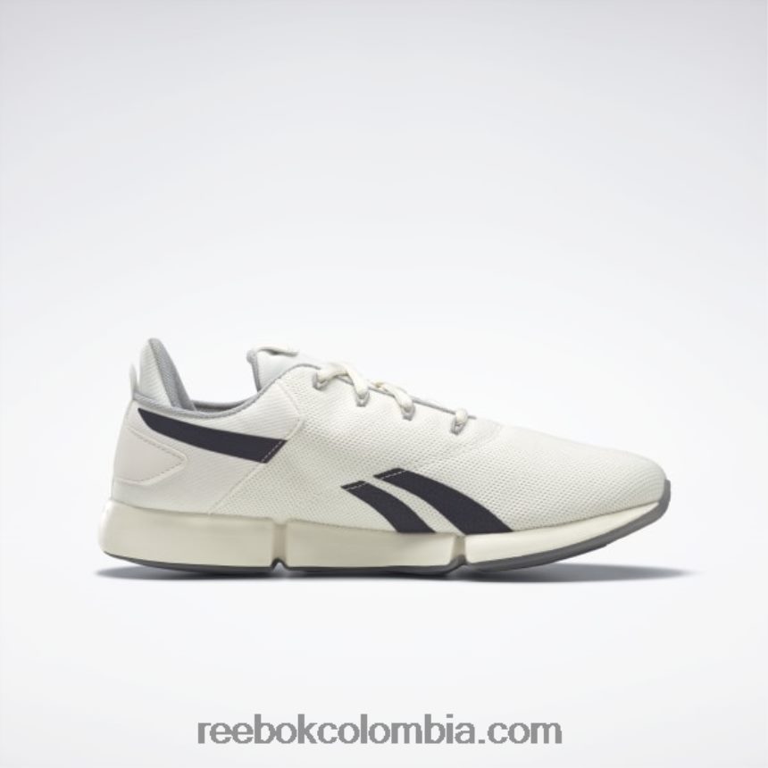 hombres tiza/vector azul marino/vector rojo zapatillas dailyfit dmx hombre Reebok D260LP1143