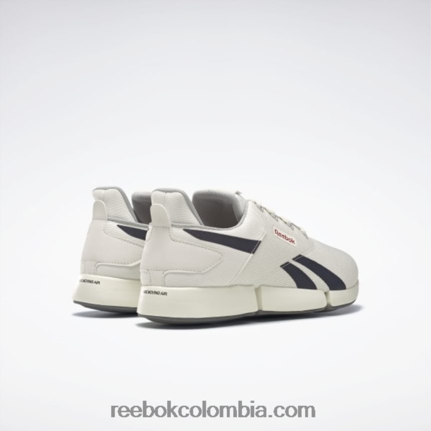 hombres tiza/vector azul marino/vector rojo zapatillas dailyfit dmx hombre Reebok D260LP1143
