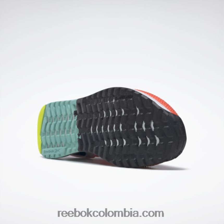 hombres bengala naranja/núcleo negro/ácido solar amarillo zapatillas de entrenamiento nano x2 tr adventure hombre Reebok D260LP1116