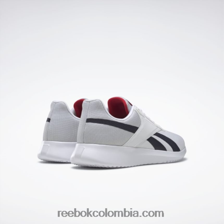 hombres blanco ftwr/gris puro 2/azul marino vectorial zapatillas de entrenamiento fluxlite hombre Reebok D260LP1111