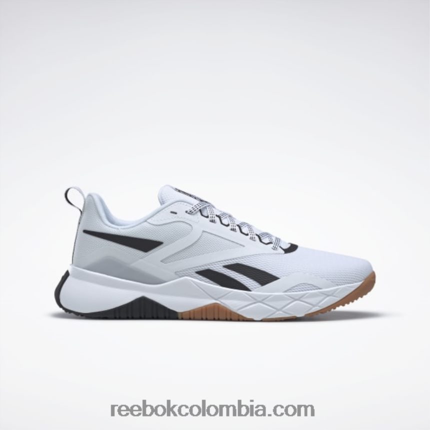 hombres ftwr blanco/núcleo negro/reebok goma de mascar-03 zapatillas de entrenamiento nfx hombre Reebok D260LP1147